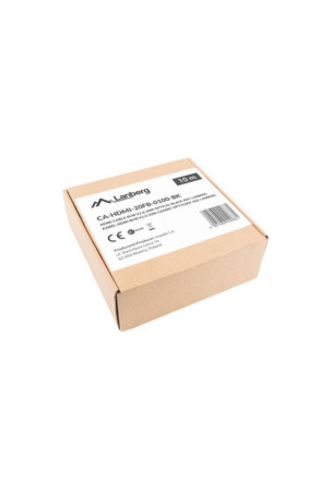HDMI kabelis Lanberg CA-HDMI-20FB-0100-BK Juoda 10 m