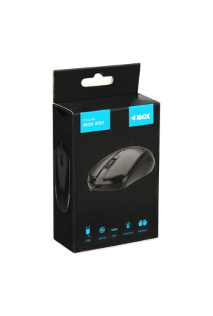 Pelė Ibox IMOF010 Juoda 1600 dpi