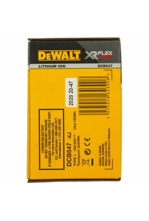 Įkraunama ličio baterija Dewalt DCB547-XJ 9 Ah 18 V