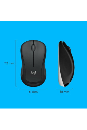 Klaviatūra ir pelė Logitech 920-008685 Juoda Qwerty US