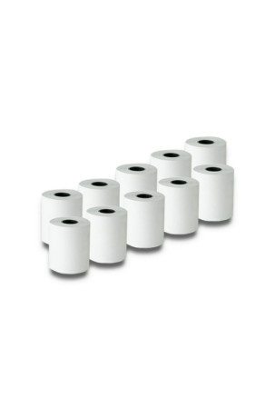 Terminio popieriaus rulonas Qoltec 51900 10 vnt. 57 mm Balta 27 m