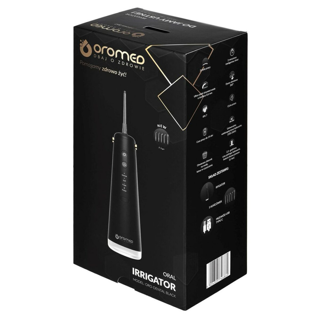 Burnos irigatorius Oromed ORO-DENTAL BLACK