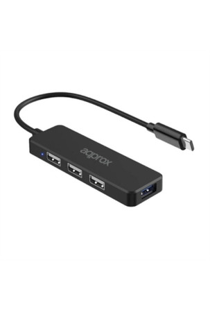 4 lizdų USB-C šakotuvas...