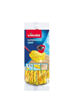 Keičiamas šepetys grindims Vileda SuperMocio Soft Šluostė (1 vnt.)
