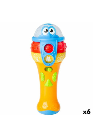Toy microphone Winfun 7,5 x 19 x 7,8 cm (6 vnt.)