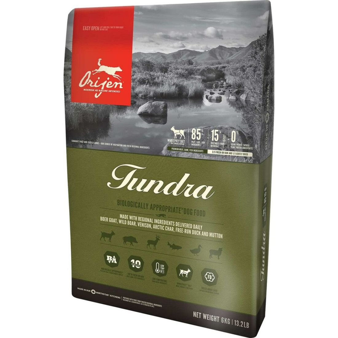Pašarai Orijen 84502401 Suaugęs Višta Turkija Žuvis 11,4 Kg