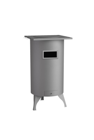 Malkomis kūrenama krosnis...