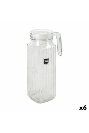 Stiklinė su Dangteliu ir Dozatorius La Mediterránea Chrysler 1 L stiklas (6 vnt.)