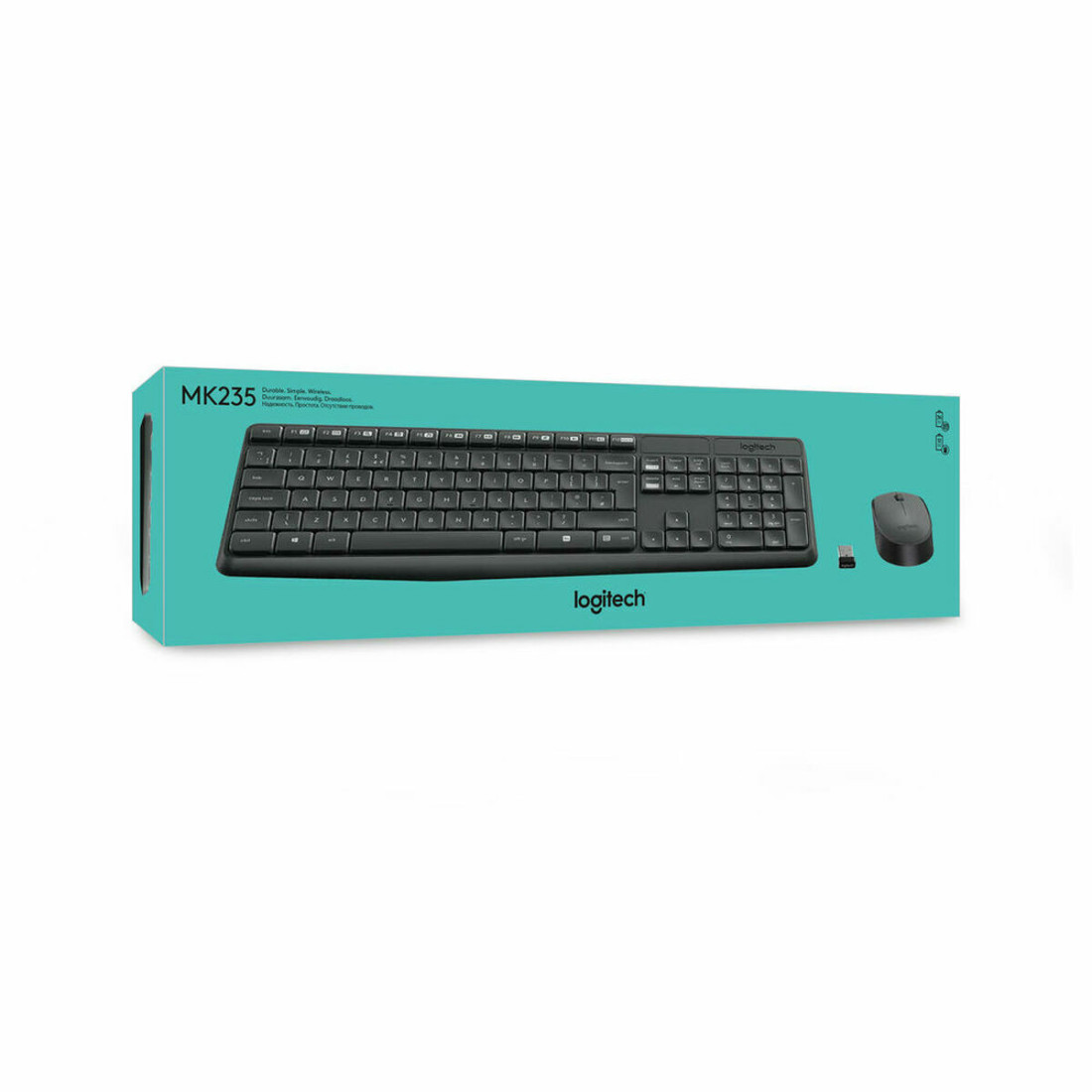 Klaviatūra ir belaidė pelė Logitech