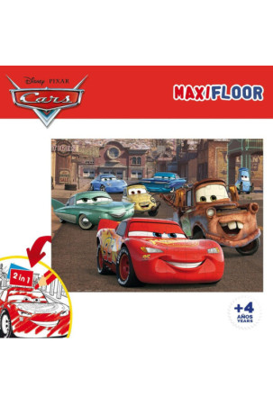 Vaikiška puzlė Cars Dvipusis 108 Dalys 70 x 1,5 x 50 cm (6 vnt.) Vaikiška puzlė Cars Dvipusis 108 Dalys 70 x 1,5 x 50 cm (6 vnt.)