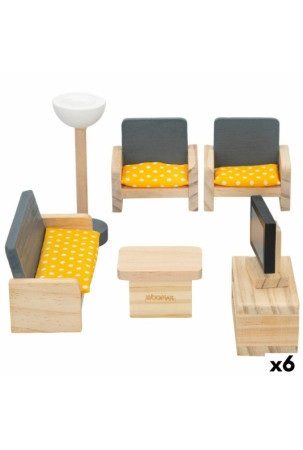 Doll's house dining room Woomax (6 vnt.)