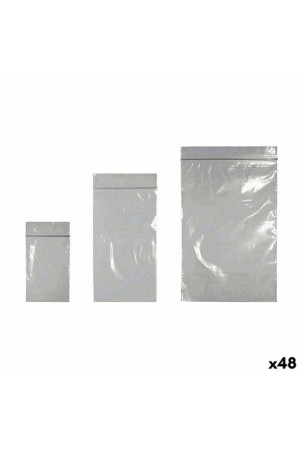 Daugkartinio naudojimo hermetiškai uždarytų maišelių rinkinys Daugkartinio naudojimo Užsidarantis 60 Dalys (48 vnt.)