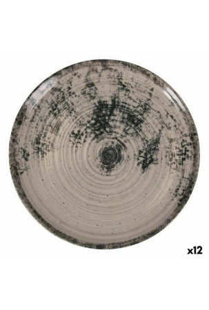 Plokščia lėkštė La Mediterránea Aspe Pilka Ø 26 x 2,5 cm (12 vnt.)