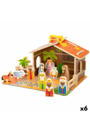 Kalėdų prakartėlės scena Woomax 20 Dalys 29,5 x 16,5 x 22 cm (6 vnt.)