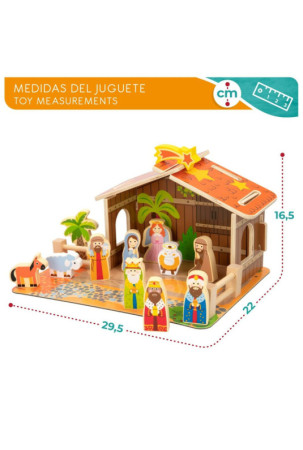 Kalėdų prakartėlės scena Woomax 20 Dalys 29,5 x 16,5 x 22 cm (6 vnt.) Kalėdų prakartėlės scena Woomax 20 Dalys 29,5 x 16,5 x 22 cm (6 vnt.)