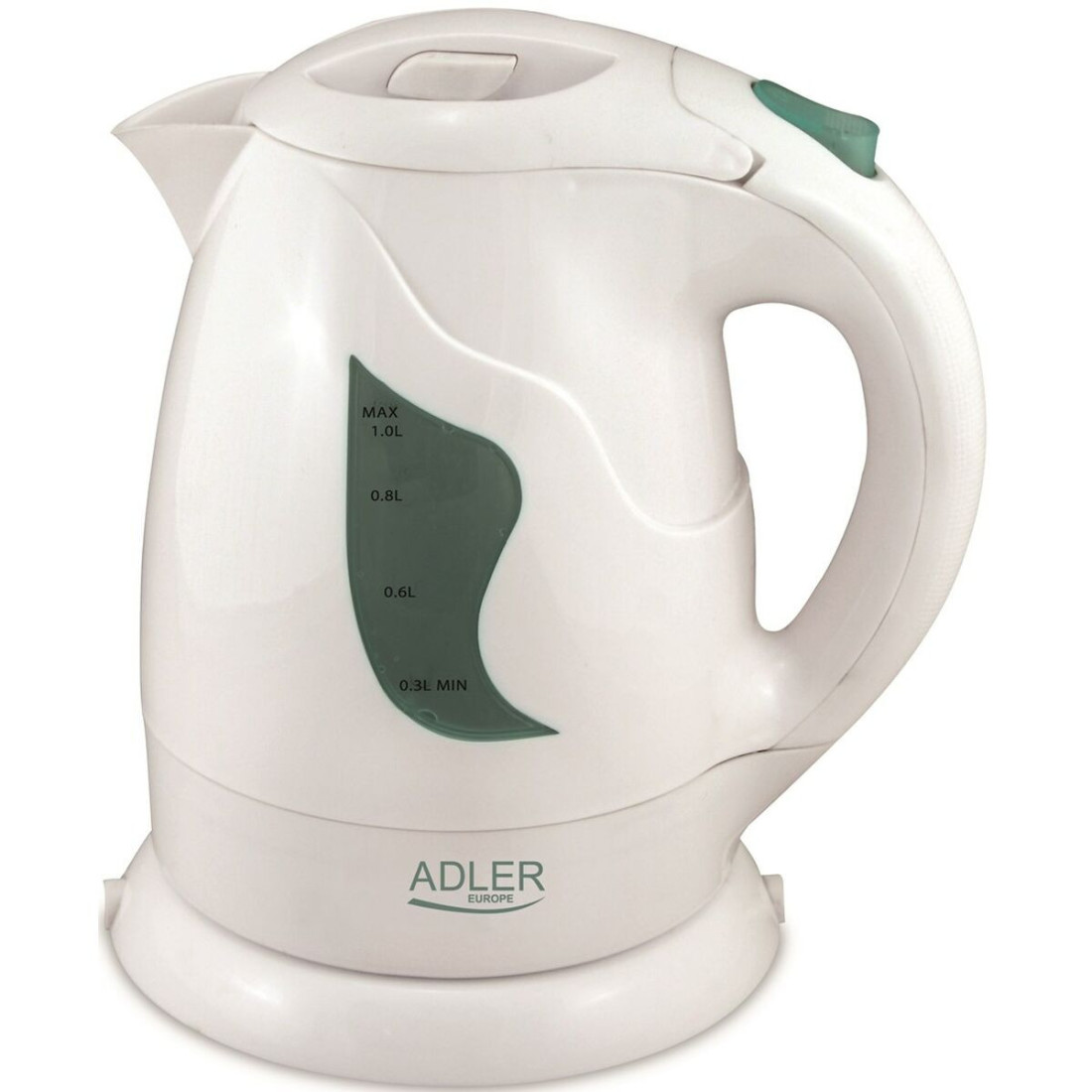 Virdulys ir arbatinukas Adler AD 08w Balta 850 W 1 L