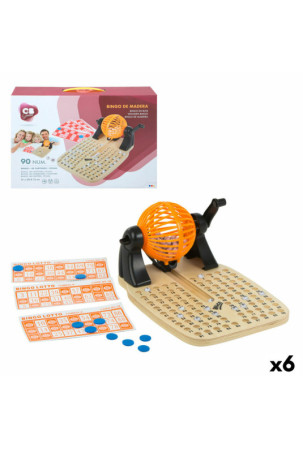 Bingo Colorbaby Medžio Plastmasinis (6 vnt.)