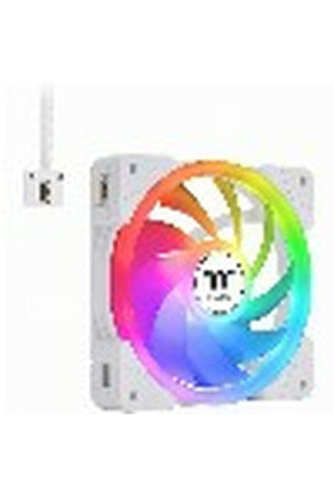 Kvadratinis ventiliatorius THERMALTAKE CL-F169-PL12SW-A Ø 12 cm (3 vnt.)