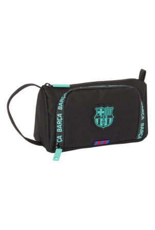 Mokyklinis dėklas F.C. Barcelona Juoda 20 x 11 x 8.5 cm
