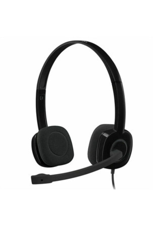 Ausinės su mikrofonu Logitech H151 Juoda