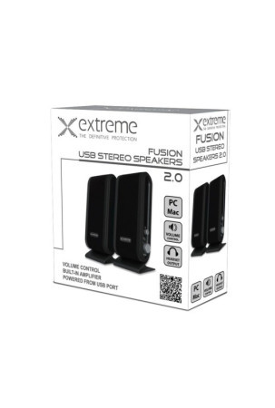 PC garso kolonėlės Extreme XP102 Juoda 2 W 4 W