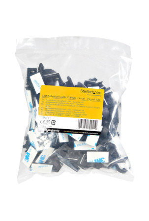 Kabelio laikiklis Startech CBMCC1 Juoda Nailonas Kabelio laikiklis Startech CBMCC1 Juoda Nailonas