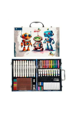 Tapybos rinkinys Roymart Robots 53 Dalys Spalvotas