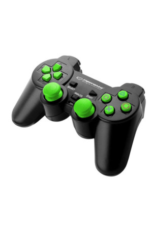 Žaidimų valdiklis Esperanza Corsair GX500 USB 2.0 Juoda PC PlayStation 3 PlayStation 2