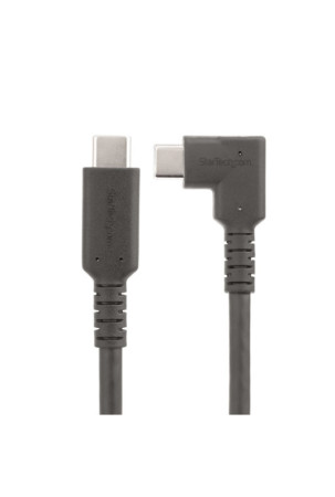 USB-C laidas Startech RUSB31CC50CMBR Juoda 50 cm USB-C laidas Startech RUSB31CC50CMBR Juoda 50 cm