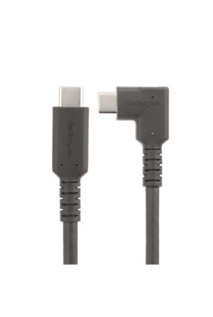 USB-C laidas Startech RUSB31CC50CMBR Juoda 50 cm