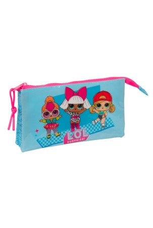 Dvigubas penalas LOL Surprise! Divas Mėlyna 22 x 12 x 3 cm