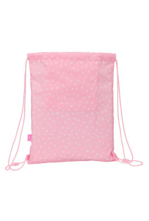 Kuprinė su virvutėmis Glow Lab Sweet home Rožinė 26 x 34 x 1 cm