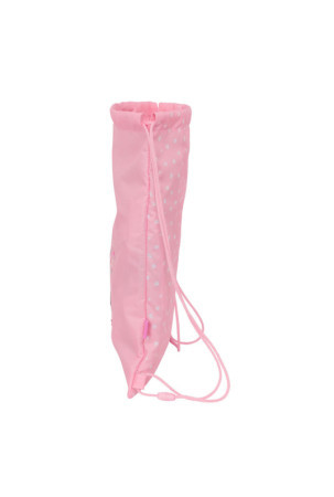 Kuprinė su virvutėmis Glow Lab Sweet home Rožinė 26 x 34 x 1 cm