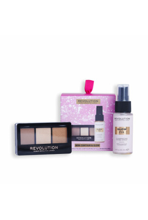 Makiažo Rinkinys Revolution Make Up Mini Contour & Glow 2 Dalys