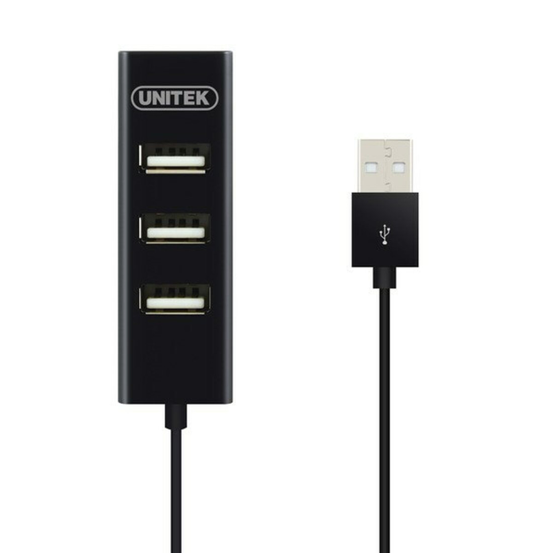 3 lizdų USB šakotuvas Unitek Y-2140 Juoda