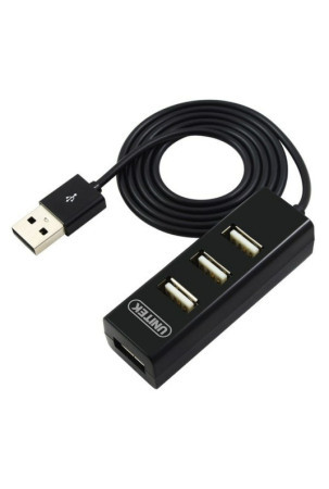 3 lizdų USB šakotuvas Unitek Y-2140 Juoda