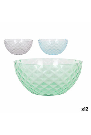 Salotų Dubuo La Mediterránea Plastmasinis 25 x 25 x 11,5 cm (12 vnt.)
