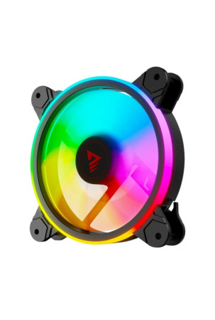 Kvadratinis ventiliatorius Savio FAN-01 ARGB Ø 12 cm
