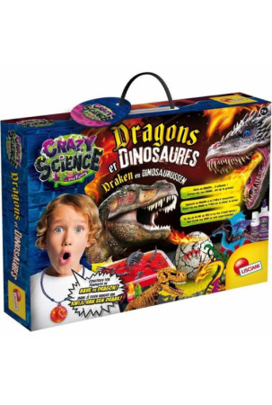 Mokslinis žaidimas Lisciani Giochi Dragons and Dinosaurs (FR) (1 Dalys)