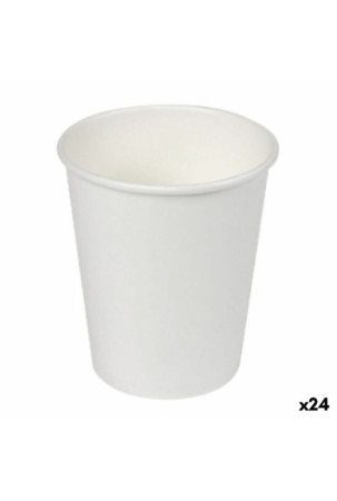 Stiklinių rinkinys Algon Kartonas Vienkartinis Balta 24 vnt. (50 Dalys)