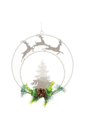 Kalėdų papuošalai Spalvotas Metalinis Plastmasinis 17,5 x 0,5 x 24 cm