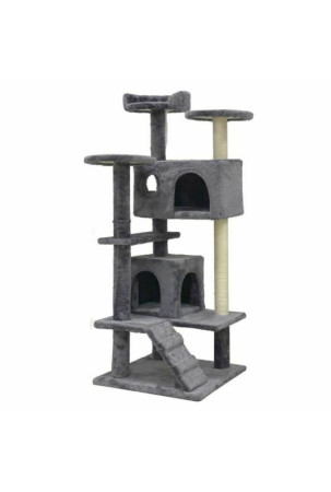 Kačių draskyklė Suzi Pilka 50 x 50 x 125 cm