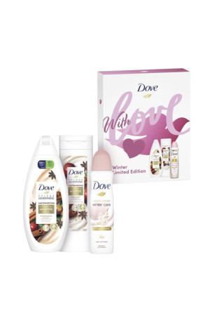 Higienos rinkinys Dove Love Winter 3 Dalys