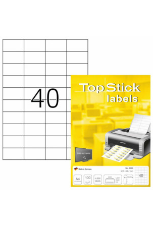 Lipnios etiketės TopStick...