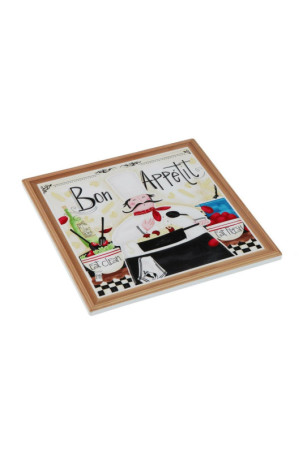 Stalo kilimėlis Versa Vaikinas-virėjas Kamštis Keramikinis 20 x 20 cm