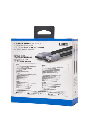 HDMI kabelis Powera 1520481-01 Juoda / Pilka 3 m HDMI kabelis Powera 1520481-01 Juoda / Pilka 3 m