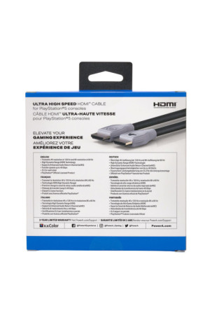 HDMI kabelis Powera 1520481-01 Juoda / Pilka 3 m HDMI kabelis Powera 1520481-01 Juoda / Pilka 3 m