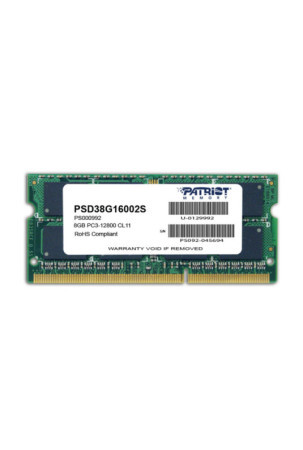 RAM atmintis Patriot Memory 8GB PC3-12800 DDR3 8 GB CL11