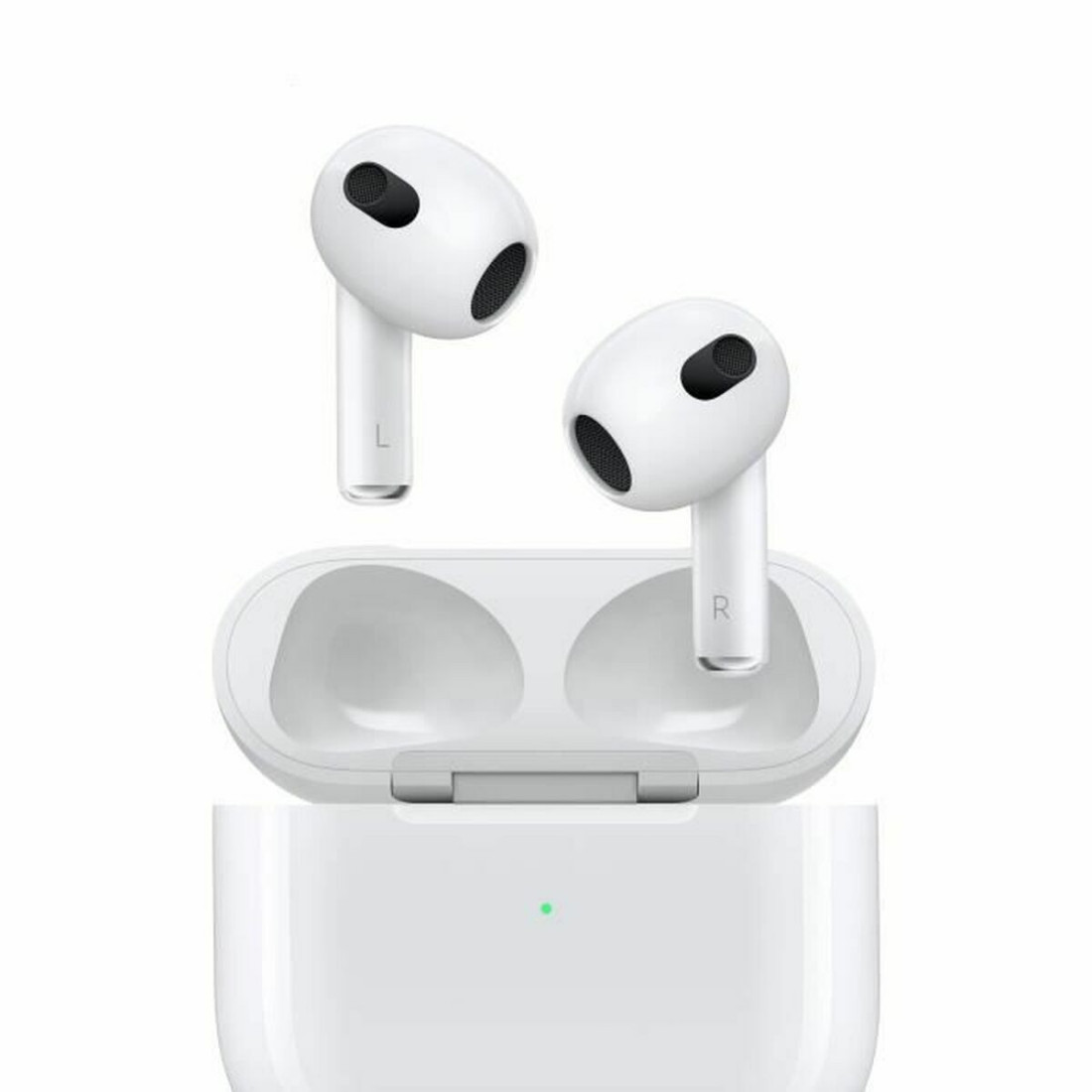 Ausinės Apple AirPods (3.ª generación) con estuche de carga Lightning Balta