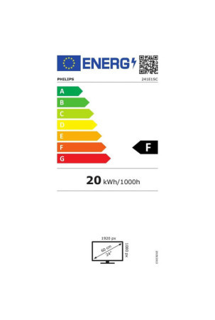 Monitorius Philips 241E1SC/00 23,6" LED VA LCD Flicker free 50-60 Hz